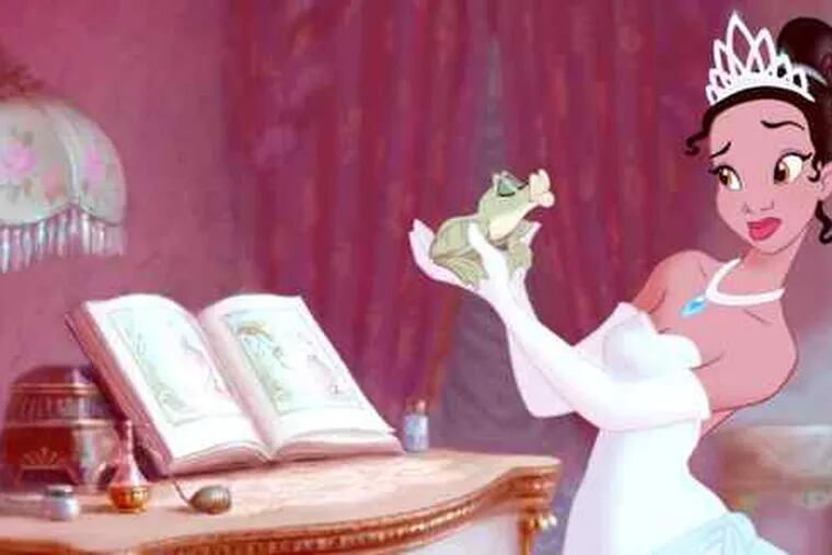 &quot;The Princess and the Frog&quot; was kissed with box-office magic, bumping &quot;The Blind Side&quot; out of the top spot.