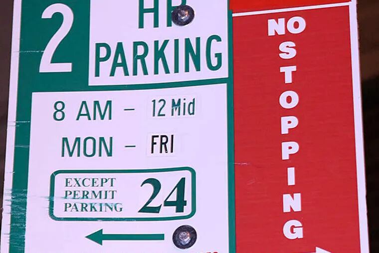 Councilman Mark Squilla has proposed legislation that would make it a little more difficult to get residential permit parking.