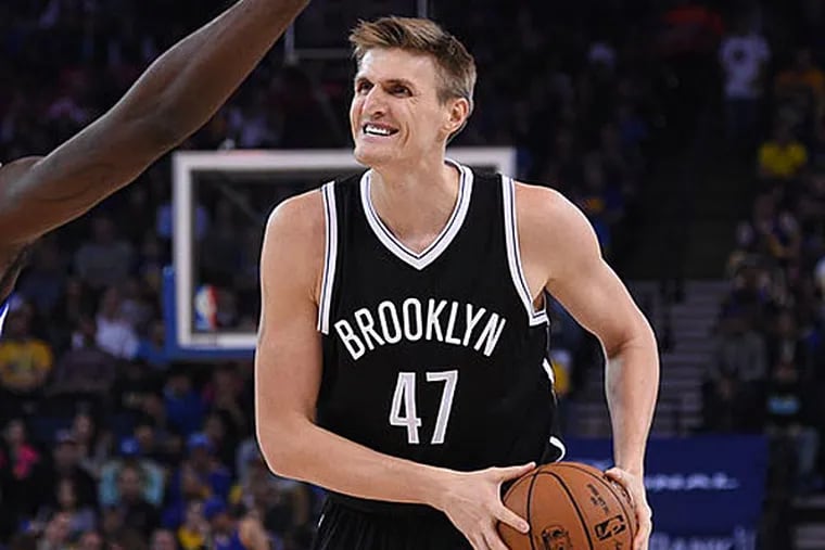 Sixers forward Andrei Kirilenko is among the salary dumps in exchange for assets. (Kyle Terada/USA Today)