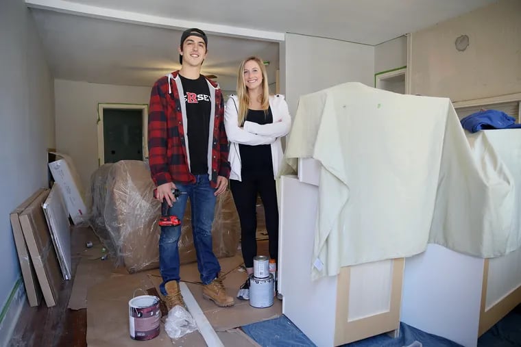 Amy Wright and her boyfriend, Mitch Mathern, had planned to hire professionals to renovate their new house. But with the coronavirus shutdown and a tight time frame before they moved in, they decided to tackle many of the projects themselves.