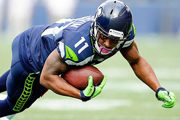 Seahawks wide receiver Percy Harvin. (Steven Bisig/USA Today Sports)