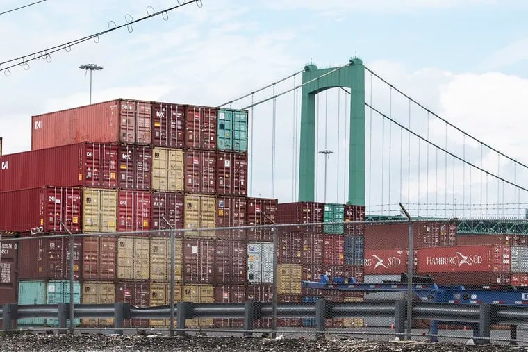 PhilaPort's Packer Avenue Marine Terminal Port on the Delaware River in South Philadelphia on June 18, 2019. A new $42 million distribution center will be built nearby.