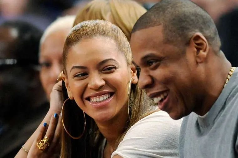Beyonce and Jay Z.