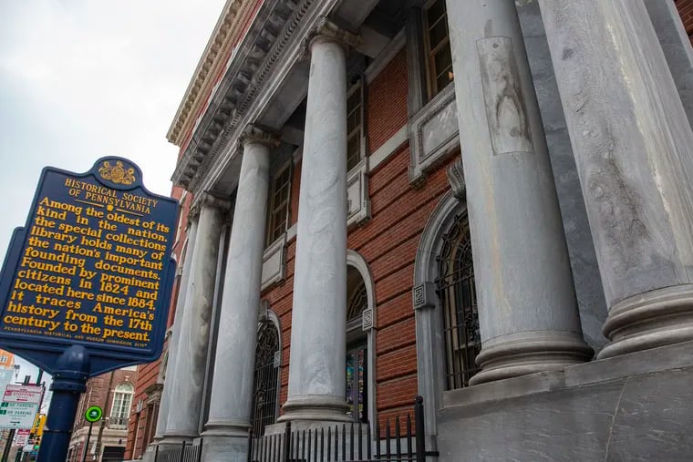 The Historical Society of Pennsylvania, located at 1300 Locust in Center City, Philadelphia is pictured on Tuesday, April 09, 2019. The Historical Society of Pennsylvania announced last week that it would lay off 10 staff members due to  operating deficits and a lack of financial stability.