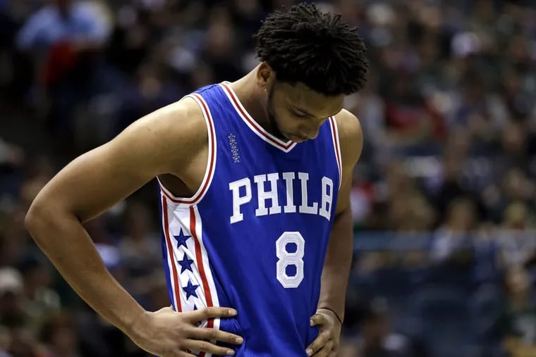 Jahlil Okafor didn’t even get mop-up minutes in the Sixers’ win over the Blazers on Wednesday night.