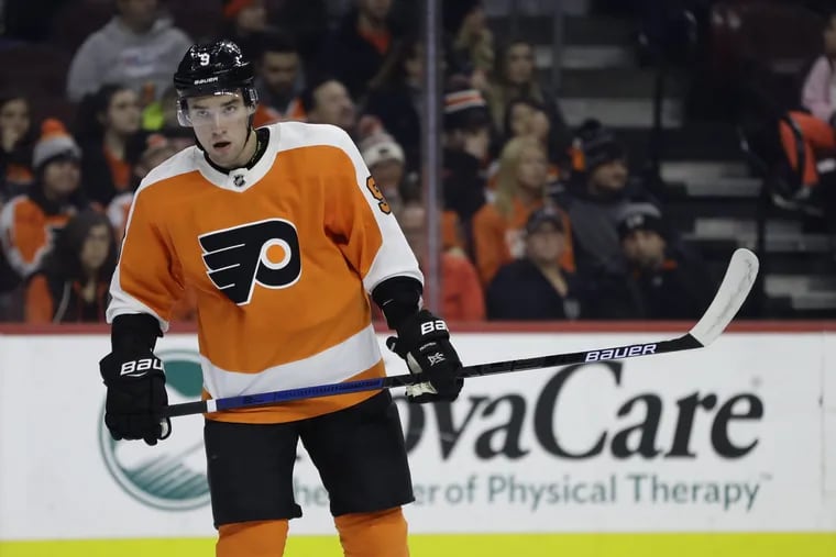 Ivan Provorov isn't on track to match his numbers from last season.