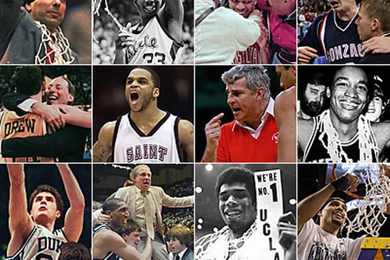 There are certainly more than 50 great memories from March Madness. (Staff/AP Photos)