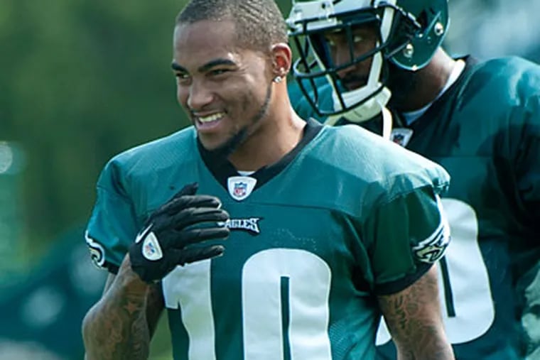 The Eagles locked up DeSean Jackson for five years and somewhere between $47 million and $51 million. (Clem Murray/Staff file photo)