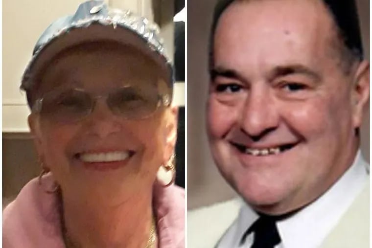 Francoise Pitoy, left, and John Enders were found shot and stabbed inside his Surf CIty home in 2021. Enders' daughter Sherry Lee Heffernan was convicted Friday for their murders.