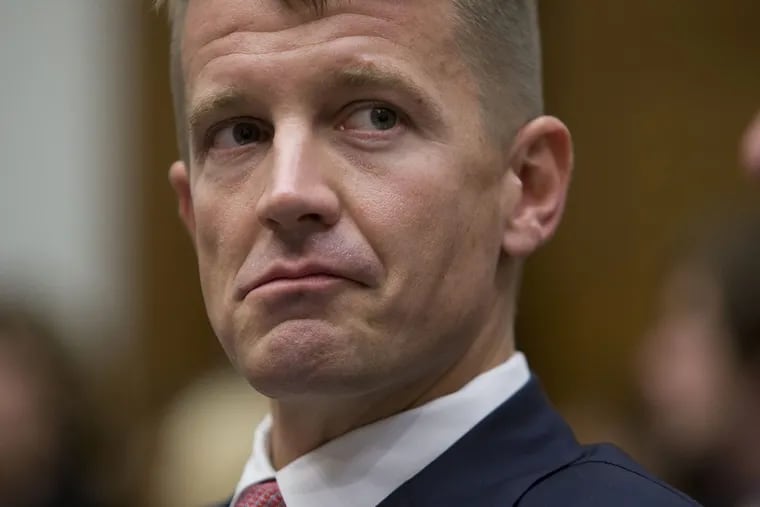 Erik Prince, founder of  Blackwater, the private security firm notorious for its actions in Iraq, has proposed the dangerous idea of using a hired army uncontrolled by the Pentagon to fight in Afghanistan.