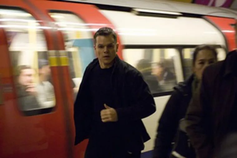 As amnesiac agent Jason Bourne, Matt Damon displays a charismatic brand of anti-charisma in the deft, propulsive thriller.