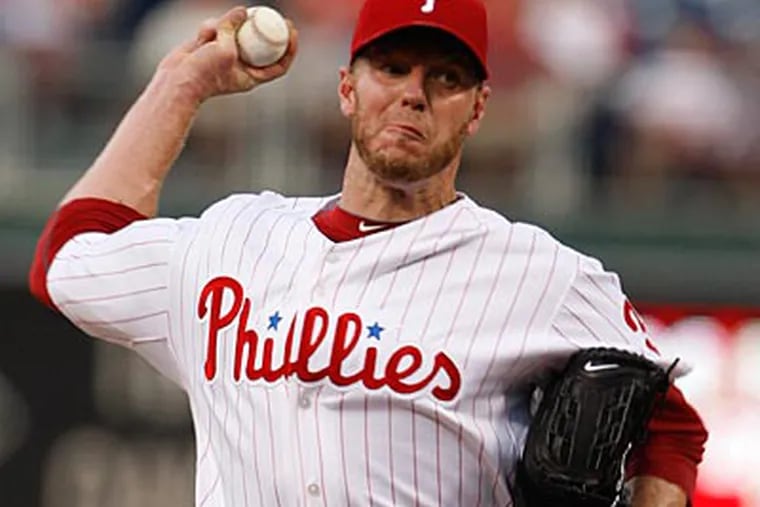 Roy Halladay finished the 2011 regular season with a 19-6 record and a 2.35 ERA. (Ron Cortes/Staff Photographer)