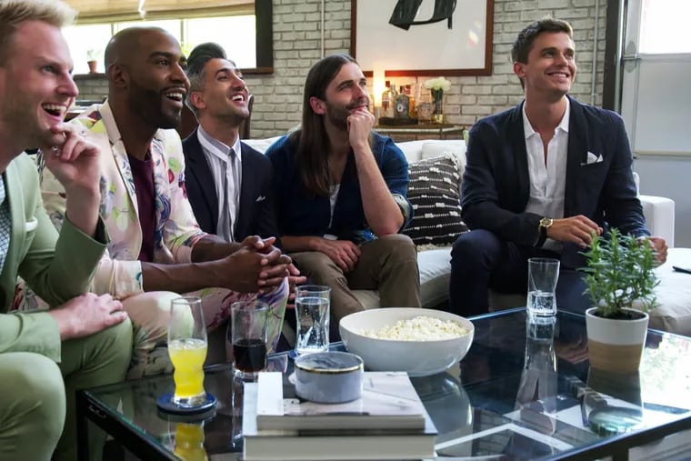 Are the Fab Five coming to Philly? From left, Bobby Berk, Karamo Brown, Tan France, Jonathan Van Ness and Antoni Porowski in Netflix's "Queer Eye."