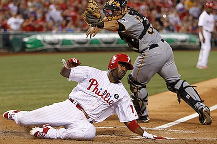"What I'm concerned about is getting him back healthy," Ruben Amaro Jr. said of Jimmy Rollins. (Ron Cortes/Staff file photo)