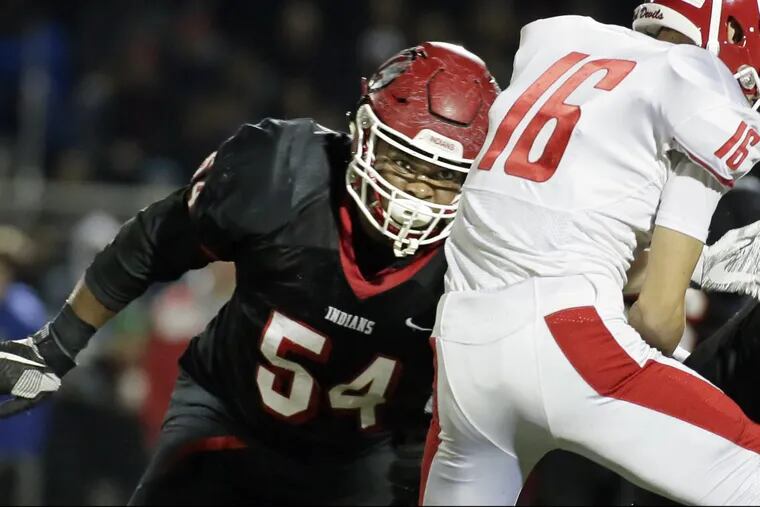 Lenape senior Aaron Acosta is South Jersey’s defensive Player of the Year.