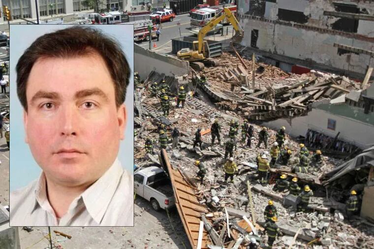 The supervising architect behind the building collapse, Plato Marinakos Jr.​