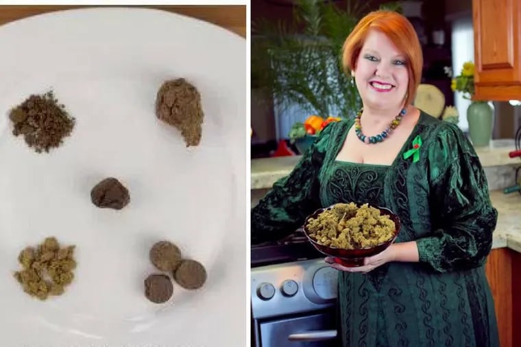 Cannabis chef Cheri Sicard  cooks up edibles.