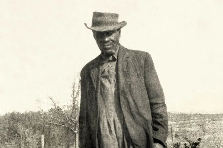 This is a photo of Robert Armstrong, who was born into slavery in Clover, S.C., around 1850.