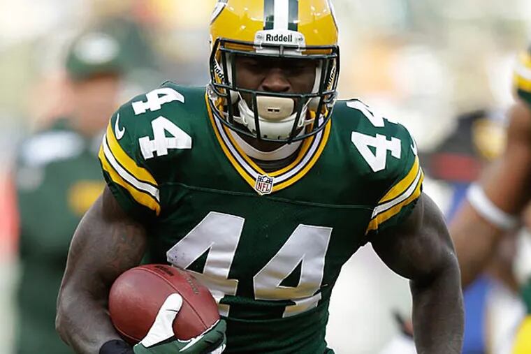 Green Bay Packers running back James Starks. (Mike McGinnis/AP)
