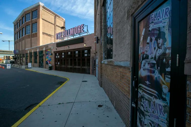A loan against the Fillmore Theater in Philadelphia's Fishtown neighborhood has been "watchlisted" due to impacts from the pandemic.