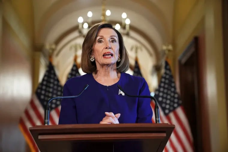Pelosi launches formal impeachment inquiry into Trump, alleging