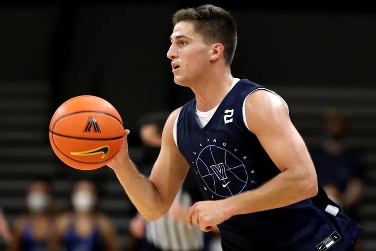 Villanova's Collin Gillespie was picked as the preseason Big East player of the year.