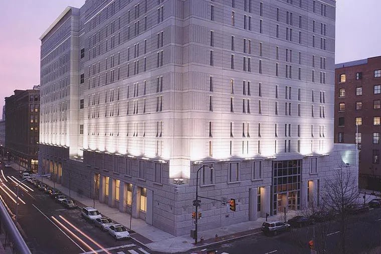 The federal detention center in Center City Philadelphia.