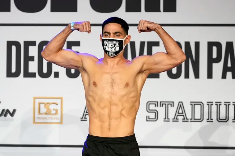 Boxer Danny Garcia said his goal is to become a three-division world champion at 154 pounds.