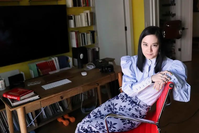 Michelle Zauner of Japanese Breakfast, in her Brooklyn apartment. The formerly Philly-based songwriter has a new memoir, ‘Crying in H Mart,’ about the death of her mother, and a new album, 'Jubilee,' set to come out in June.