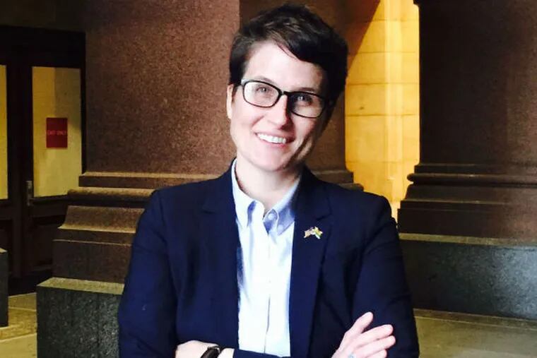 Helen L. "Nellie" Fitzpatrick, 34, will be the city's new director of lesbian, gay, bisexual and transgender affairs, effective Jan. 20. While a Phila. assistant district attorney she has also served as a liaison between the law enforcement and the lesbian and gay communities.