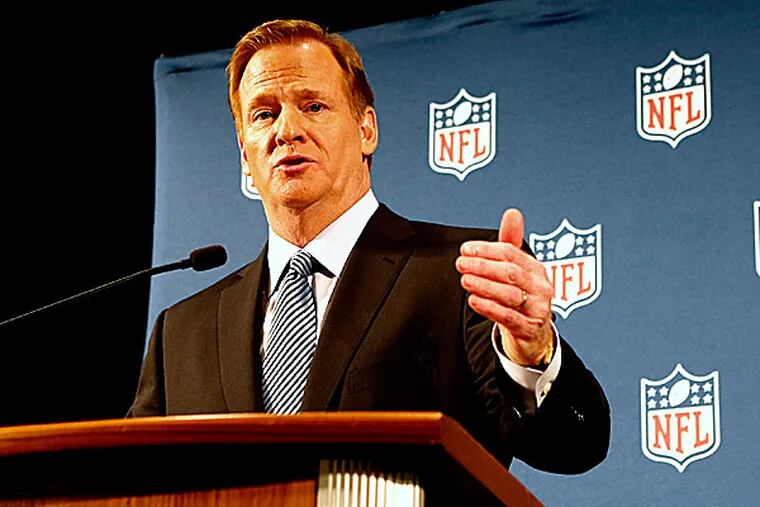 NFL commissioner Roger Goodell. (Andy Marlin/USA Today Sports)