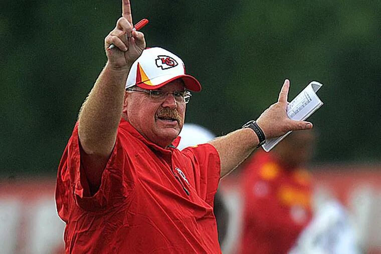 NFL: Andy Reid gets Chiefs hitting early at training camp