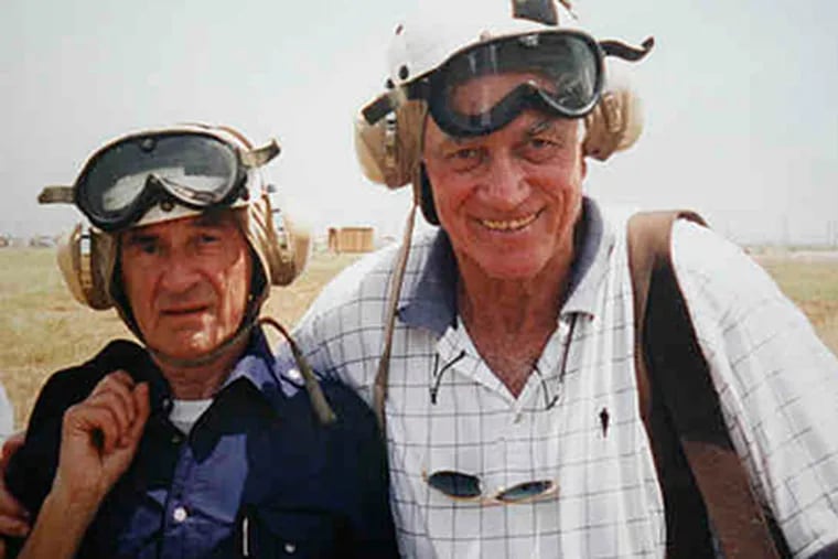 Geared up for the rigors of a war zone, Elie Wiesel (left) and David N. Pincus visited Kosovo together in 1999. Wiesel, the 1986 Nobel Peace Prize recipient, calls Pincus a &quot;kindred spirit&quot; and expanded his interest in world poverty.