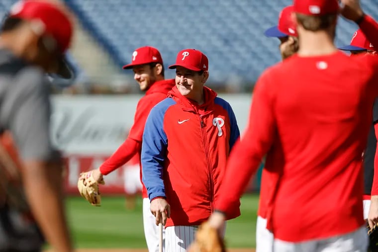 Phillies manager Rob Thomson isn't making any changes to his NLCS roster.