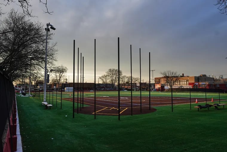 City officials said that the new artificial turf field at Murphy Recreation Center in South Philadelphia was free of PFAS, based on test results that experts now say is "misleading."