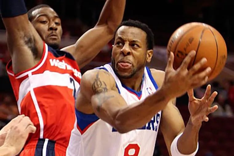 The Sixers need Andre Iguodala to be a good all-around player to succeed this season. (Steven M. Falk/Staff Photographer)