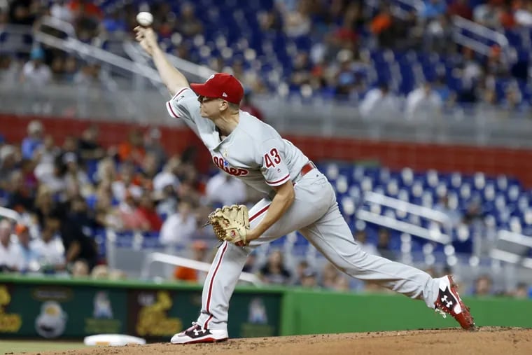 Phillies pitcher Nick Pivetta threw six innings and recovered nicely from a jam in the first. It was one of his best starts of the season.