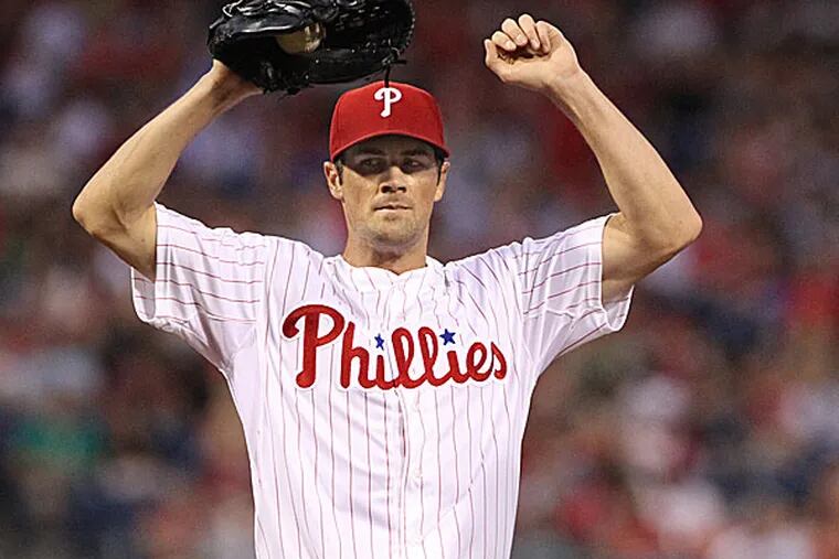 Phillies pitcher Cole Hamels. (Charles Fox/Staff file photo)