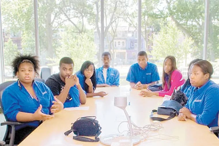 Members of High School of the Future’s first graduating class dispute assertions that the school did not prepare students adequately for college. (Kriston J. Bethel / Staff photographer)