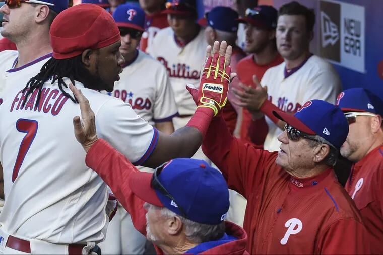 Larry Bowa just completed his 33rd season with the Philadelphia Phillies.