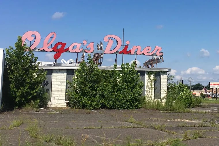 The Crystal Lake Diner, top, in Haddon Township, opened in 1990 and hasn't reopened after a two-alarm fire back in 2014.