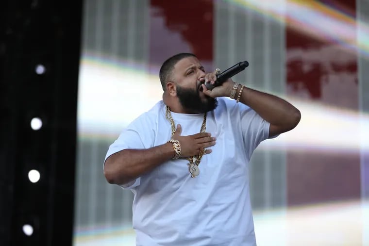 DJ Khaled at Made in America in 2016.