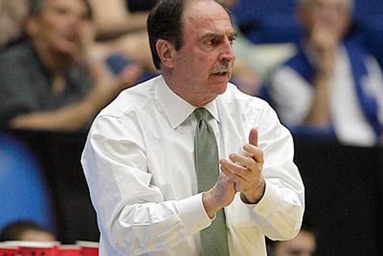 "I feel bad for those guys," Fran Dunphy said about Penn State. "It's not always easy." (Yong Kim/Staff Photographer)