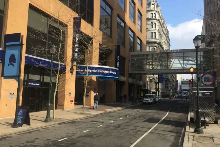 Thomas Jefferson University Hospital, in Center City, along with the Jefferson Hospital for Neuroscience, will remain the single academic medical center for the dramatically expanded Jefferson Health, according to a new bond offering statement.