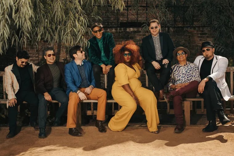 The Suffers play World Cafe Live on Sunday.