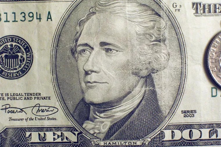 Alexander Hamilton, the former Philadelphian famous for his early contributions to the country's financial system, could soon be replaced on the $10 bill.