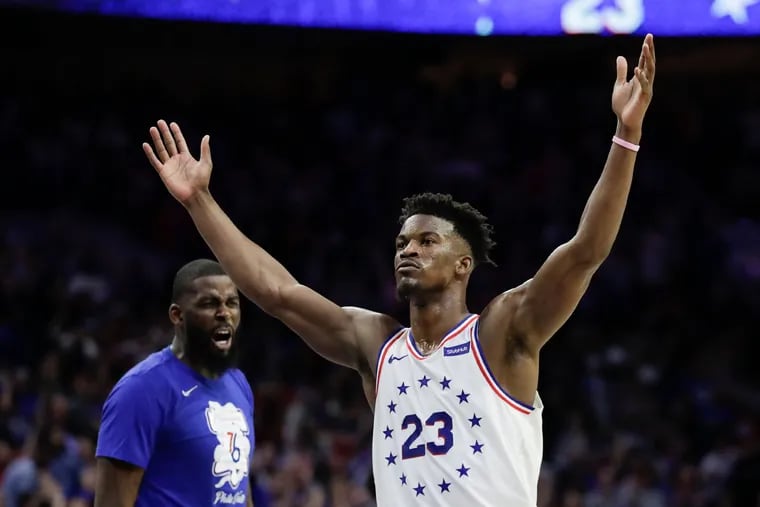 Jimmy Butler's time as a Sixer was short-lived.