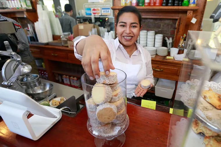Jezabel Careaga, restocking alfajores, renamed her cafe in Fitler Square and has added more Argentine specialties.