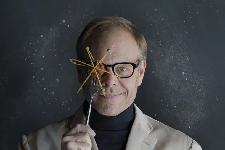 Alton Brown will be at the Merriam on Sunday for the Eat Your Science showcase