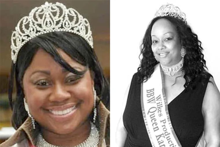 Karen Montgomery (right), a social worker for the Department of Human Services, who won in 2003 says "I am very comfortable with who I am." (Photos courtesy of BBW)
